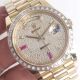 Newest Replica Rolex Day Date II Ice Out Yellow Gold Watch  Swiss 2836 (4)_th.jpg